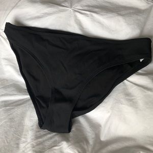 Black Aerie bikini bottoms